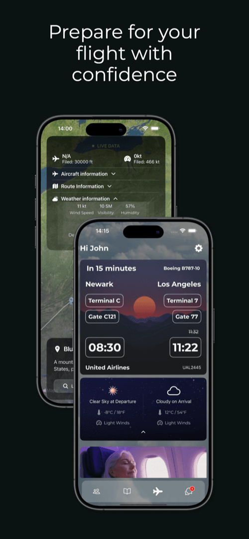 My Beautiful Flight checklist