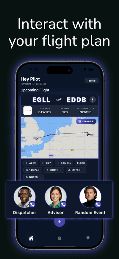 Skyvia flight briefing
